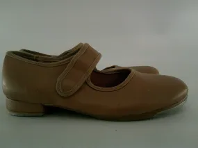 Pre-Owned Tap Shoes SoDanca Little Kids 13.5W Mary Jane Leather Loop Strap Work Boots Clearance