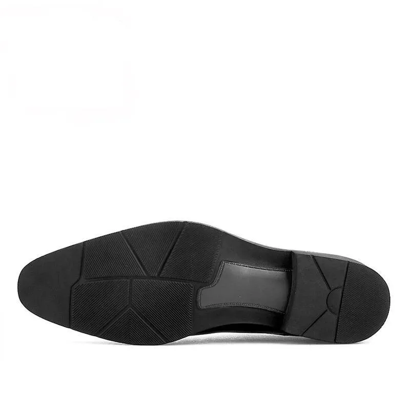 Dress Shoes Nyc West Louis Breathable Genuine Leather Dress Shoes