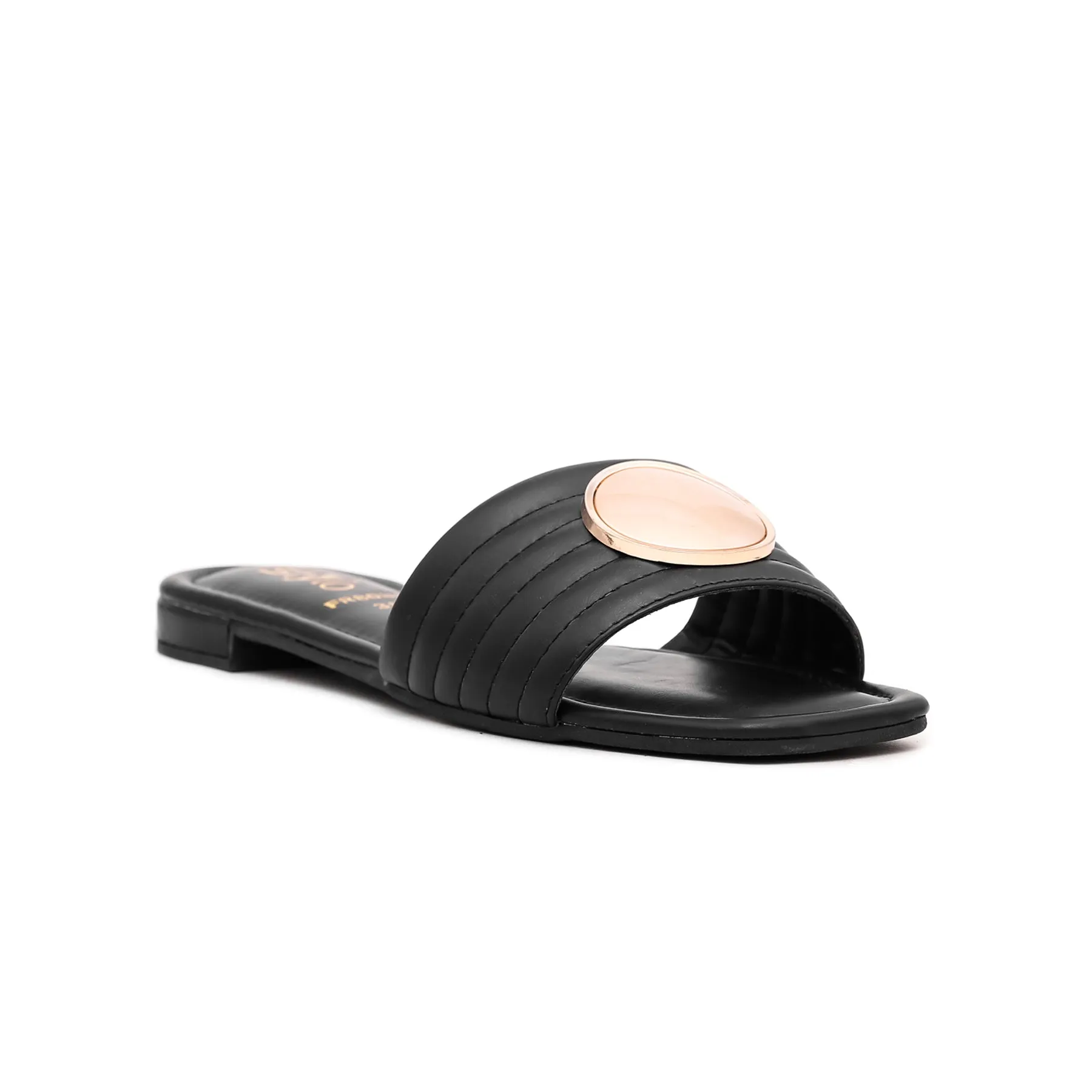 Tails Slippers Black Formal Slipper FR8088