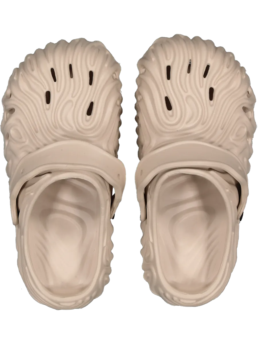 Slide Sandals Vs Flip Flops Brown Moulded Slingback Sandals