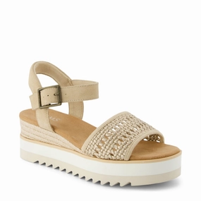 Women's TOMS, Diana Sandal Unique Style Tokyo Look