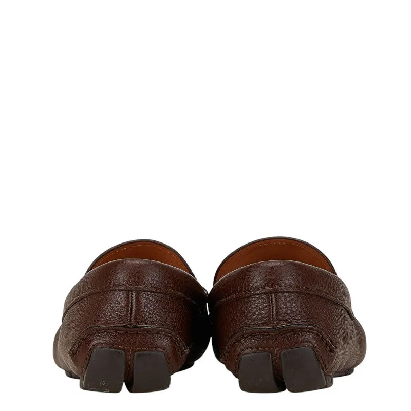 Prada Leather Loafers Brown Men Zara Slip On Loafers