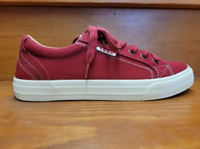 Taos Plim Soul Red canvas Decreasing Dependable