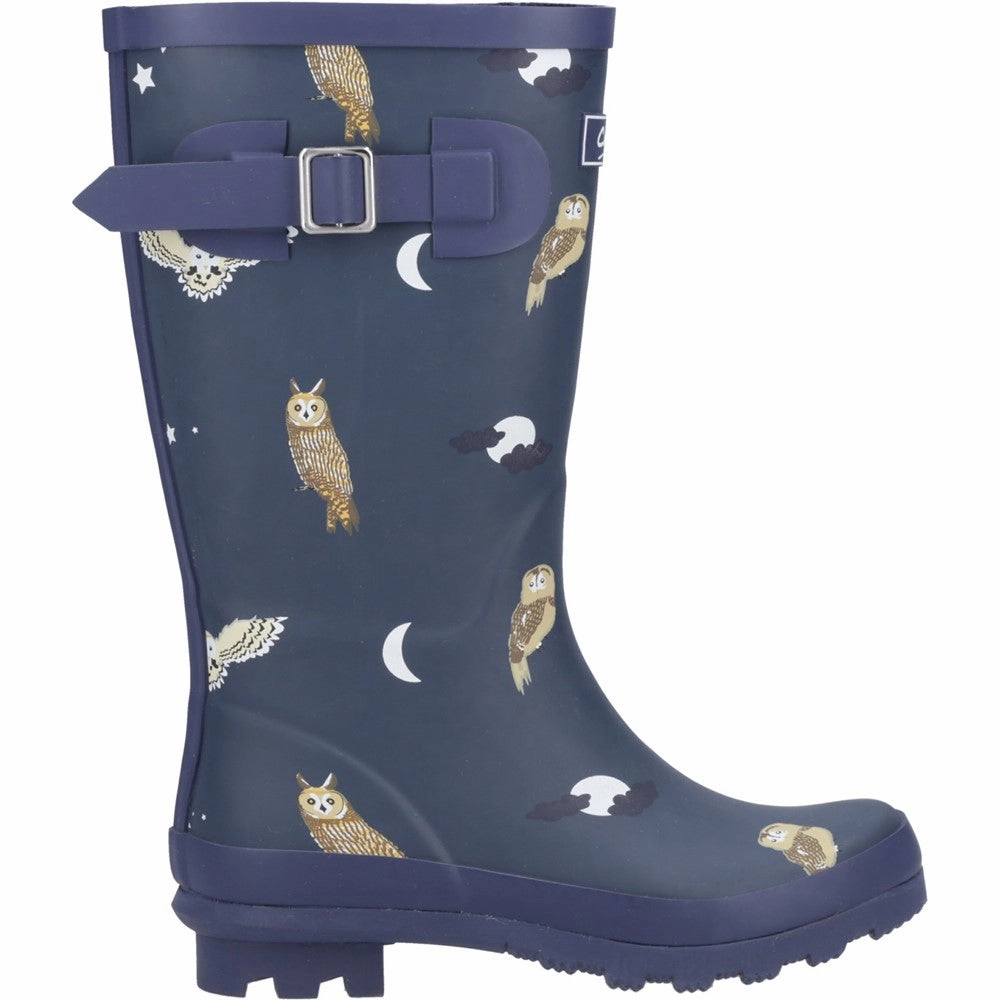 Comfortable Footbed Cotswold Woodland Junior Wellingtons