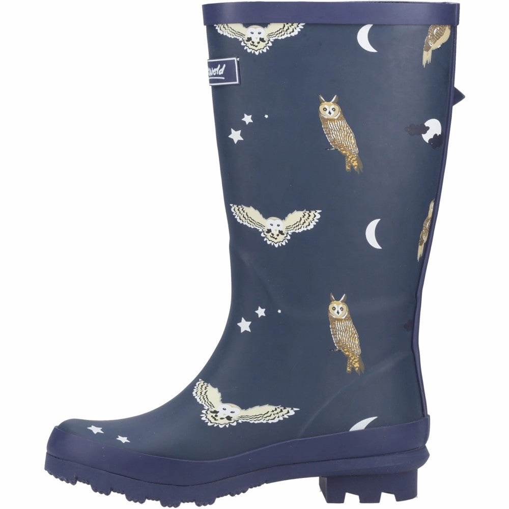 Cotswold Woodland Junior Wellingtons Rugged Walk