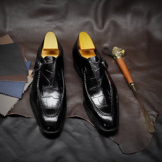 Monk Style Veltique Slip-ons Dress Shoe Size Vs Sneakers