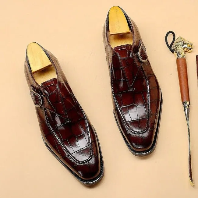 Monk Style Veltique Slip-ons Fiesso Dress Shoes