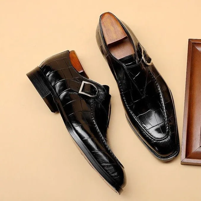 Monk Style Veltique Slip-ons Dress Shoes That Look Like Sneakers