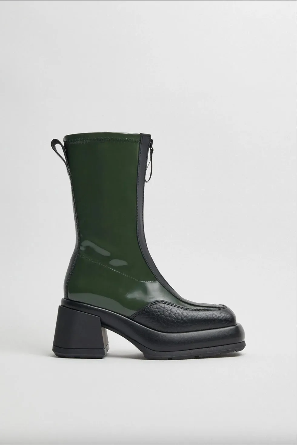 Miista - Camila Boot: Green Bermuda Adidas Shoes