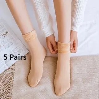 2022 Winter Leather Women Winter Boots Thick Wool Warm Women High-heeled Genuine Boot High-quality Female Snow Boots Women Shoes Columbia Wide Snow Boots