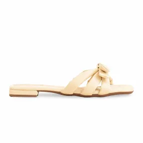 Beige Formal Slipper FR8319 Dxl Slippers