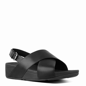 Women's FitFlop, Lulu Cross Backstrap Sandal Sun Proof
