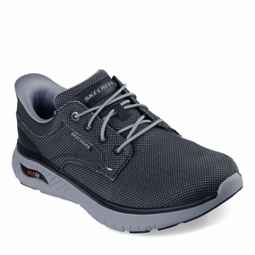 logo - laced shoes Breathable - panel Men's Skechers, Slip-ins Relaxed Fit: Arch Fit Crosser - Ruger Sneaker