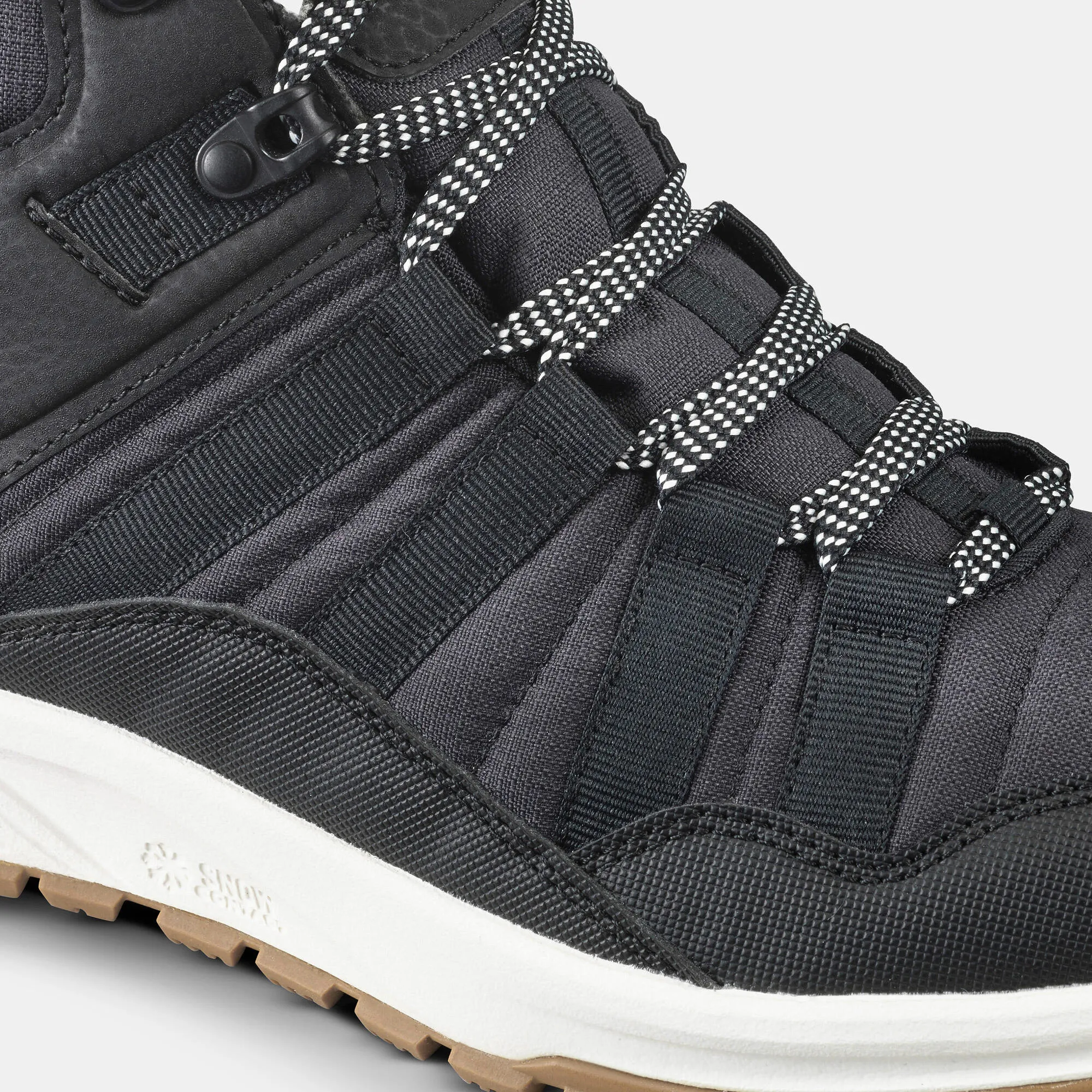 Ladies Snow And Ice Boots Quechua Women's SH100 X-Warm Waterproof Mid Hiking Boots