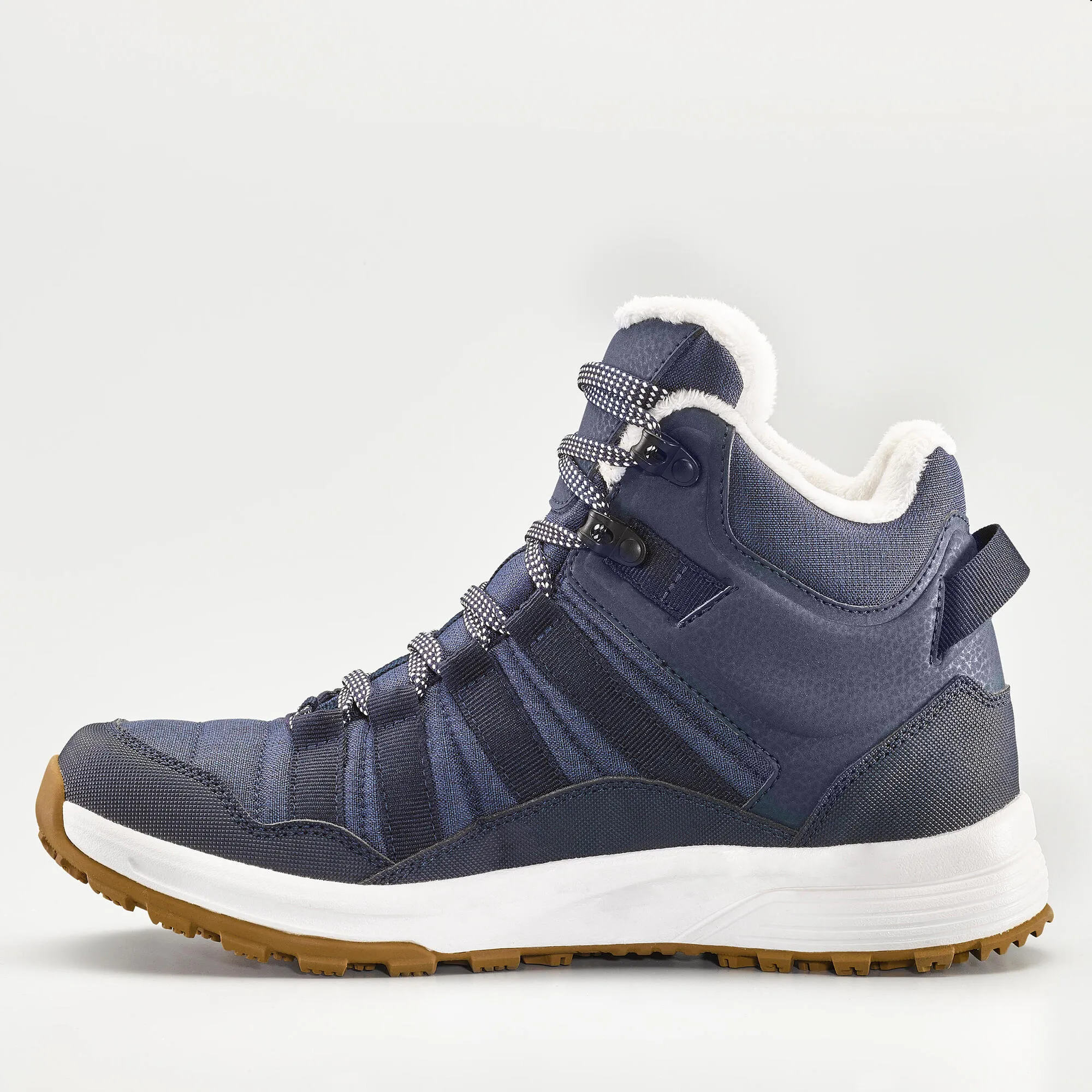 Quechua Women's SH100 X-Warm Waterproof Mid Hiking Boots Vans Standard Mid Chelsea Snow Mte Boots