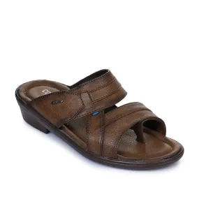 Coolers Casual (Brown) Slippers For Men 7153-601N By Liberty Mugg Slitters