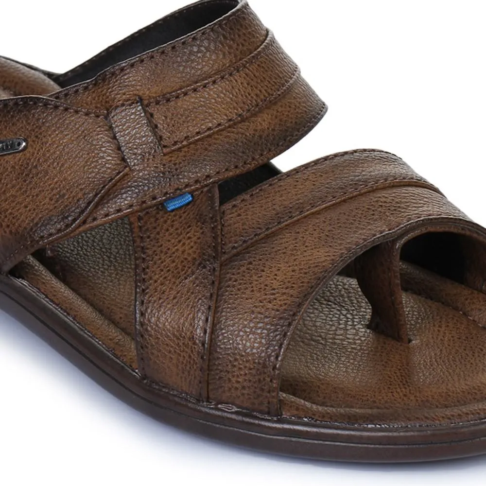 Head Slippers Coolers Casual (Brown) Slippers For Men 7153-601N By Liberty