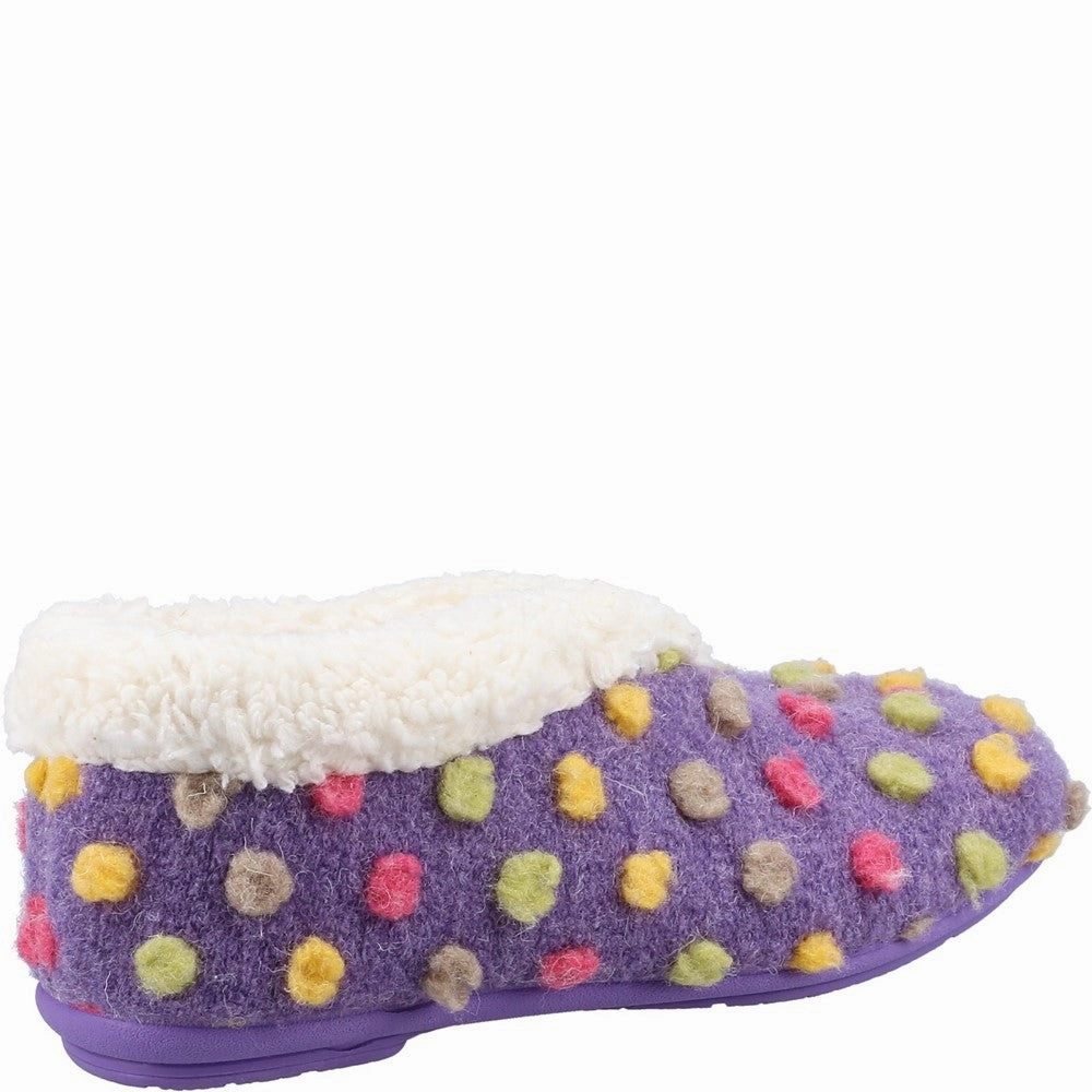 Fleet & Foster Snowberry Ladies Slipper Slip Resistant