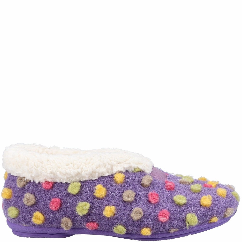Stylish and Comfortable Quick Sandal Fit Fleet & Foster Snowberry Ladies Slipper