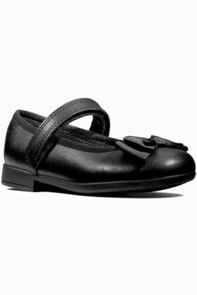 Clarks Scala Tap Toddler Black Leather Versatile use