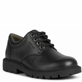 Anti microbial Geox Shaylax School Shoes