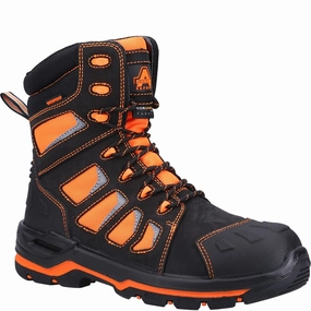 Premium Leather Shoes Breathable Liner Shoes Amblers Safety AS972C Beacon Safety Boot
