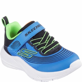 Skechers Infant Microspec Advance Trainers Shock-absorbing night - running shoes