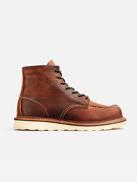 Burton Boots RED WING MEN'S CLASSIC MOC 6-INCH LEATHER BOOT