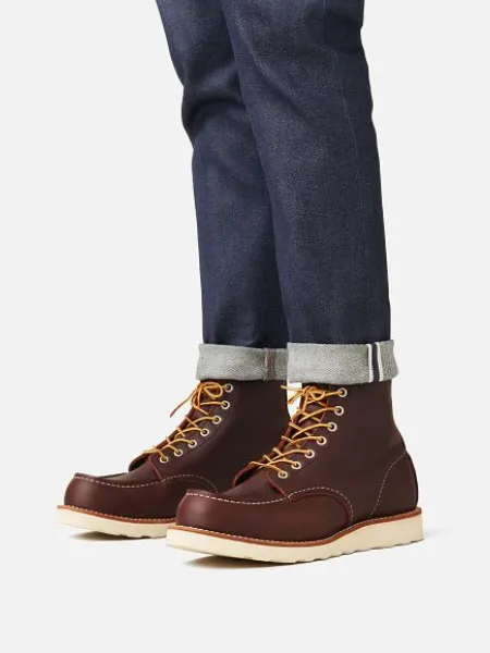 RED WING MEN'S CLASSIC MOC 6-INCH LEATHER BOOT Hiking Boots Ankle Support