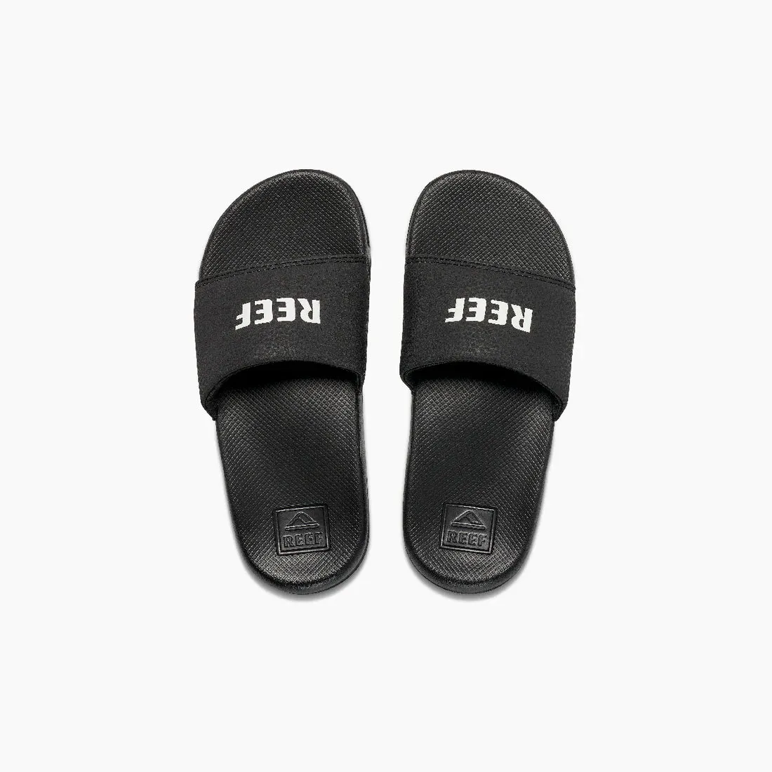 Reef Kids One Slide Sandals Black Swiftwater Sandals