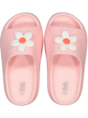 Pink Moulded Sandals Casual Dress Sandals