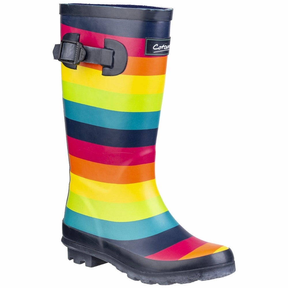 Padded collar Daily Essentials Cotswold Rainbow Wellington Boot