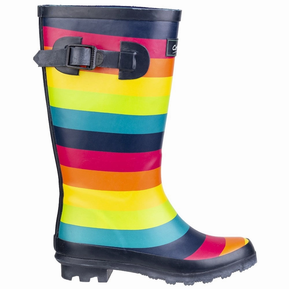 Athletic Wear Comfy Step Cotswold Rainbow Wellington Boot