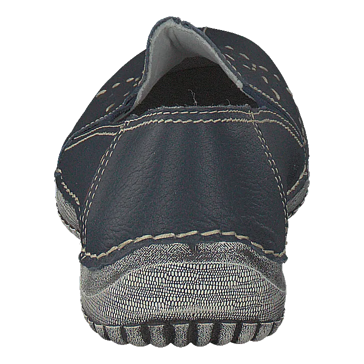 Suit With Penny Loafers Isar Navy