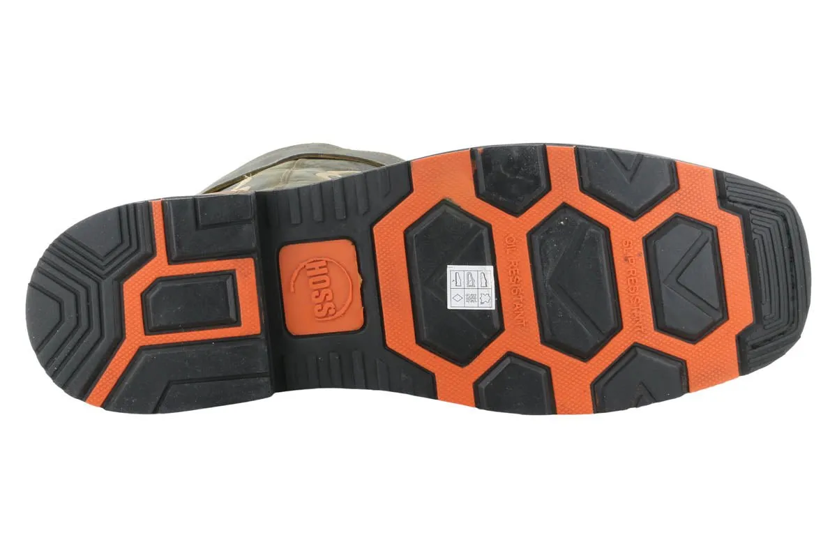 Hoss Showdown Composite Toe Western Boot Olive Best Work Boots For Welding