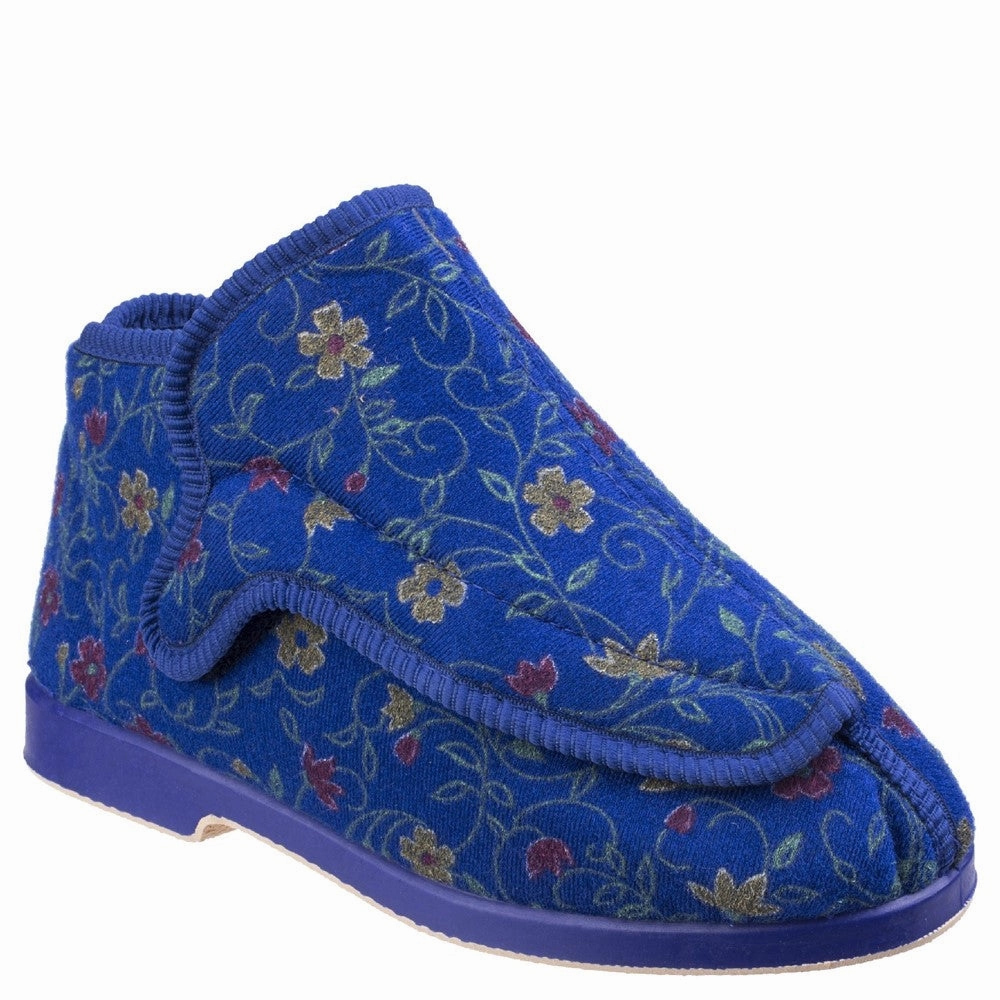 GBS Rhona Ladies Extra Wide Fit Slipper Relax Shoes