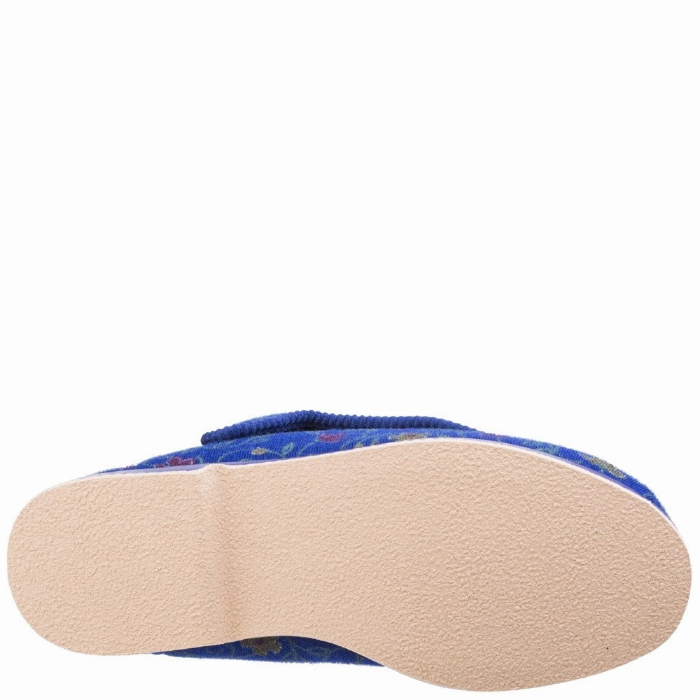 GBS Rhona Ladies Extra Wide Fit Slipper Relax Fit Slip