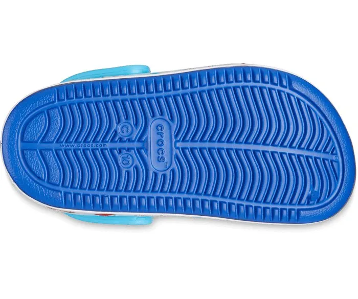 Crocs Toddler Paw Patrol Off Court Clog - Blue Cork Wedge Platform Sandals