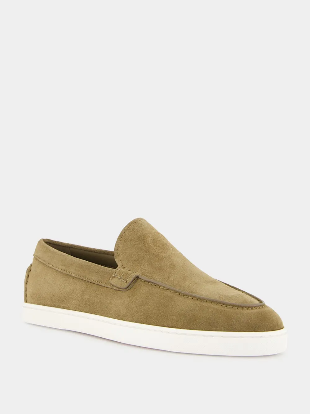 Silex Moonboat Suede Loafers Knit Loafers