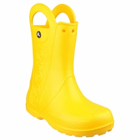 Young Professional Crocs Kids Handle It Rain Boot