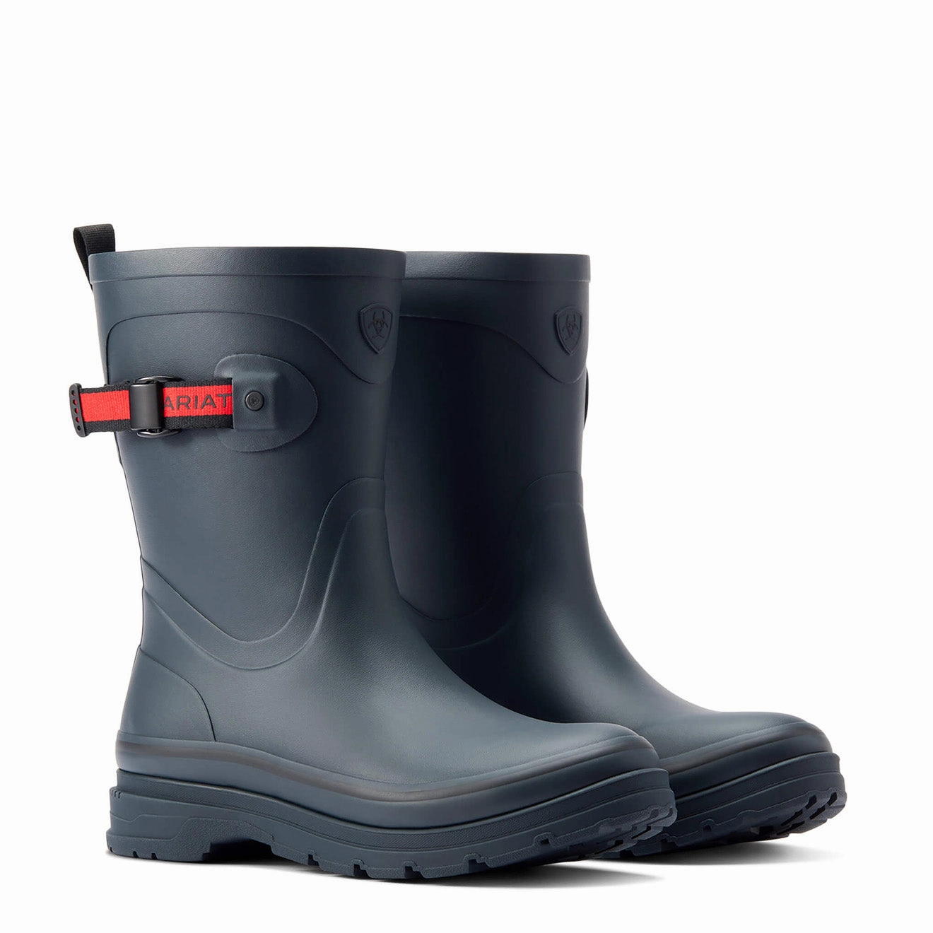 Ariat Womens Kelmarsh Mid Rubber Boot Navy Comfort Walking Boots Outdoor Weather Protection