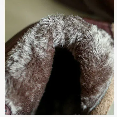 Retro Leather Seven Eyelets Lace-up Martin Boots Adidas Golf Shoes Boa