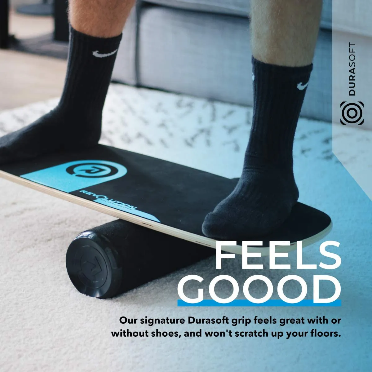 Revolution 101 Balance Board Trainer Slip On Tennis Shoes With Arch Support