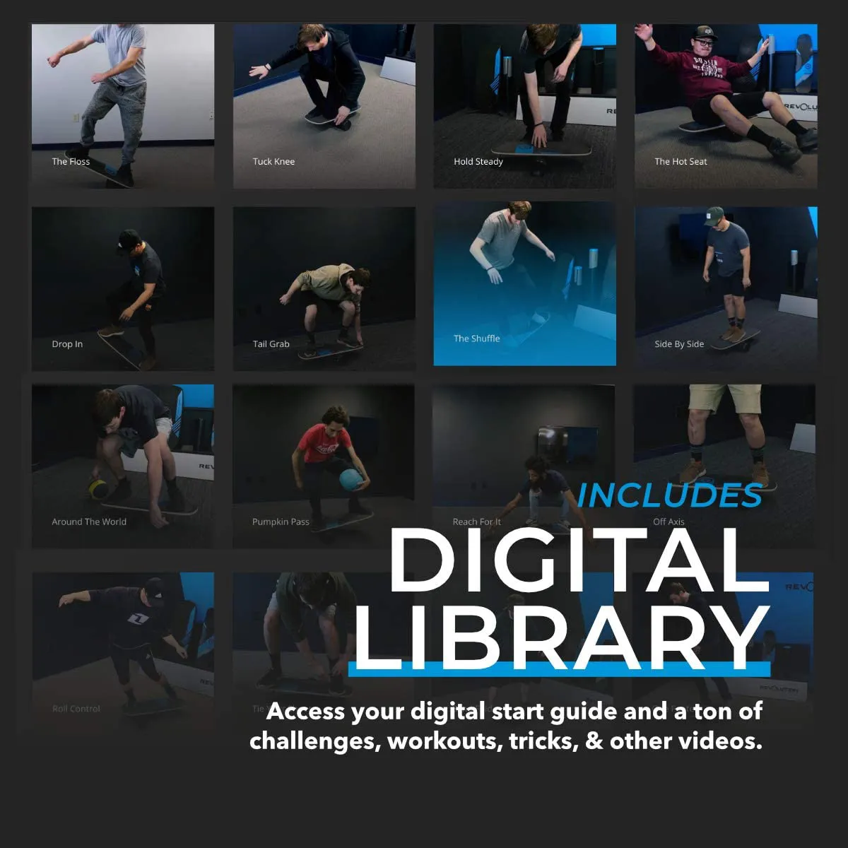 Revolution 101 Balance Board Trainer Tennis Shoes Reebok