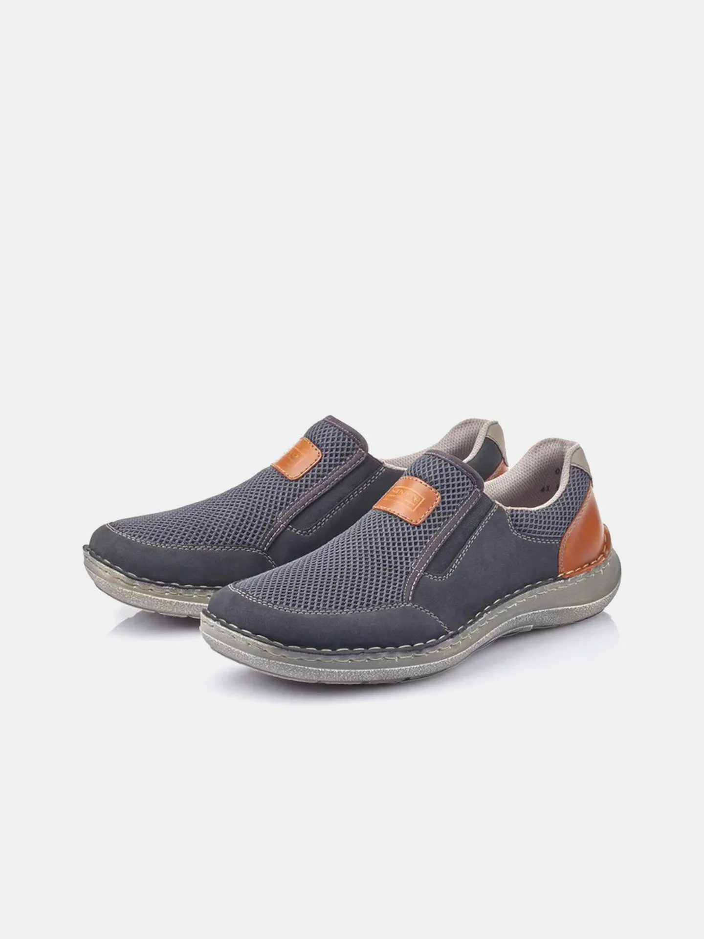 Lug Sole Dress Shoes Rieker 03053-14 Men's Casual Shoes