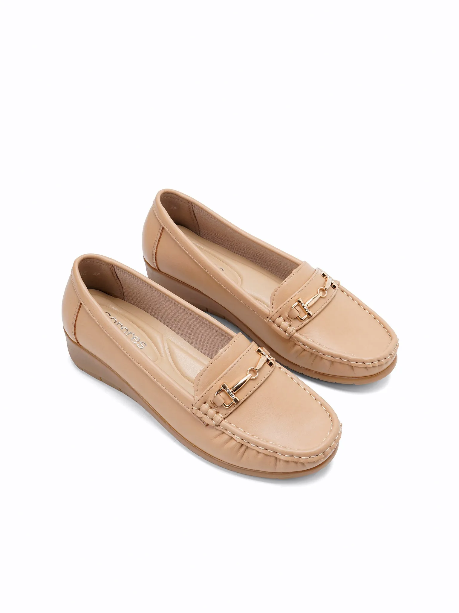 Lens Loafers Robbie Wedge Loafers