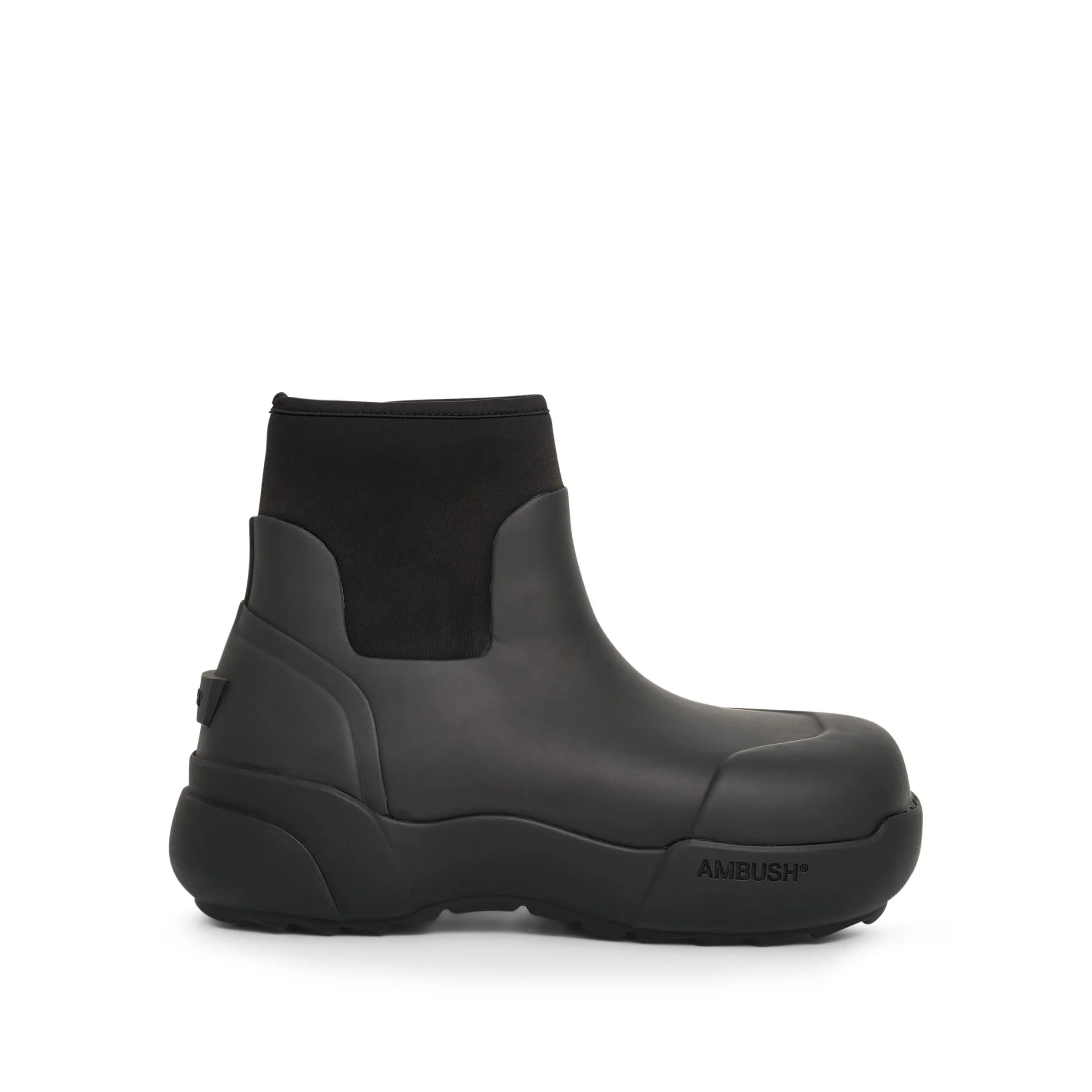 Low Top Ugg Boots Rubber Boots in Black