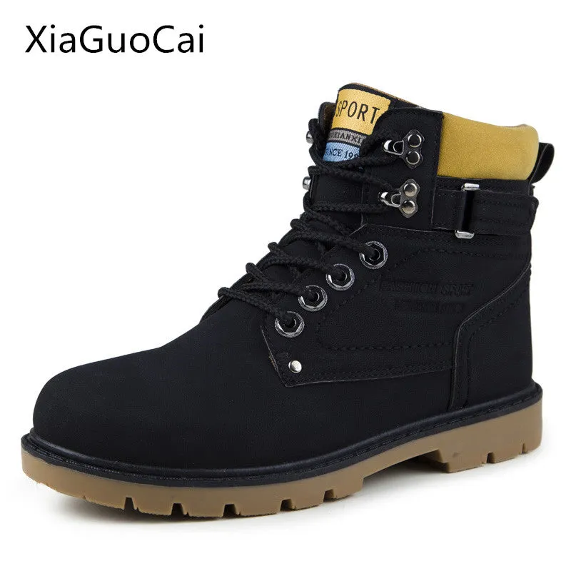 Work Boots Wholesale Pallets Army Boots High Top Men Work & Safety Boots Brand Waterproof Men Winter Boots Lace-up Male X997 35