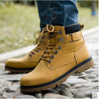 Army Boots High Top Men Work & Safety Boots Brand Waterproof Men Winter Boots Lace-up Male X997 35 Composite Toe Work Boots Review