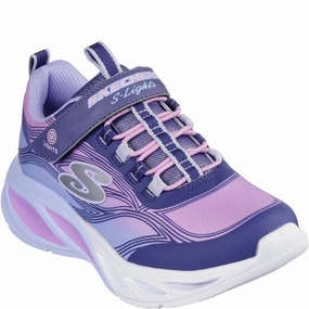 Multi Directional Flex Natural Flexibility Skechers S-Lights Cosmic Glow Trainers